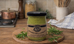 La Maison du Charolais - Moutarde à l'Estragon Leblanc  210g