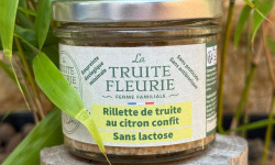 La Truite Fleurie - Rillette de truites au citron confit SANS LACTOSE