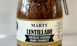 CHARCUTERIE MAISON MARTY - Lentillade - Lentilles cuisinées façon cassoulet 800g