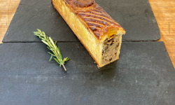 Boucherie-Charcuterie des Halles d'Angers - Mini pâté en croûte - Cochon, foie gras, morilles - 20 tranches