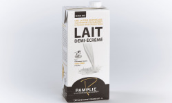 Laiterie de Pamplie - Lait Demi-écrémé UHT Pamplie