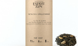 Esprit Zen - Thé Vert "Sencha Gingembre" - gingembre - Boite 100g