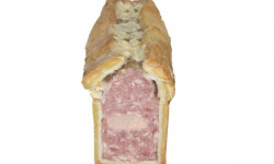 Ferme de Montchervet - Pâté en croûte au foie gras x2 tranches, 230g
