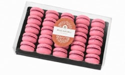 Invitation au Délice - Coffret Mono-parfum - 25 Macarons Framboise
