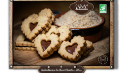 P'tit Bout d'Alsace - Sablés Alsaciens Bio Choco & Noisettes - 500 g (VRAC)