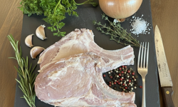 La Ferme du Chaudron - Cote porc Cuit BIO 400g (2 unités)