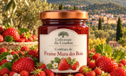 L'OLIVERAIE DU COUDON - CONFITURE DE FRAISE MARA DES BOIS 370 gr