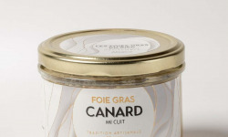 Les foies gras du Ried - Verrine Semi Conserve de Foie Gras de Canard Mi-Cuit 200g