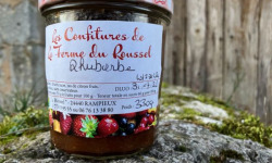 Ferme du Roussel - Confiture de rhubarbe 330g