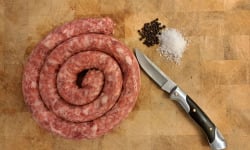 La ferme de Pouticayre - [Précommande] Saucisse fraiche porc plein air de montagne sans sel nitrité