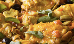 L'OLIVERAIE DU COUDON - [Précommande] POULET SAUCE MOUTARDE À L’ANCIENNE 1KG POUR 2 PERSONNES