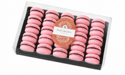 Invitation au Délice - Coffret Mono-parfum - 25 Macarons Framboise