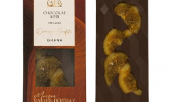 Maison Sailler Berthaz - Tablette chocolat noir 68% orange confite