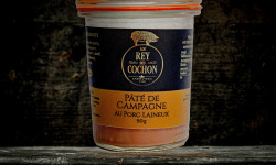 Lou Rey du Cochon - Pâté de campagne de porc laineux 180g