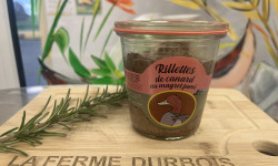 La Ferme Durbois - Rillettes de canard au magret fumé 200g