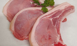 Ferme de la Paumerais - COTE PREMIERE DE PORC (x6) - 1,5 Kg