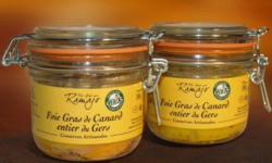 Maison Ramajo - Foie gras de canard entier IGP Gers lot de 2x180g