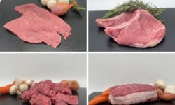 La Ferme d'Autrac - Colis de Veau BIO Family de 5kg