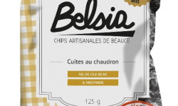 Chips BELSIA - Chips Artisanales à la moutarde - 125g x10