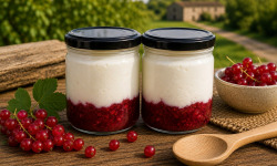 Gaec de l'Elanion - Lot de 2 Fromage Blanc Groseille