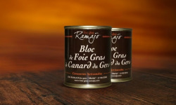 Maison Ramajo - Bloc de foie gras de canard IGP Gers : Lot 2 boites 130g