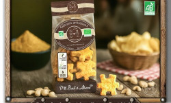 P'tit Bout d'Alsace - P'tit Apéro Bio - Curry, Noix de Cajou, à l'Emmental & Fleur de Sel - 500 g (VRAC)