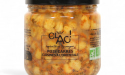 CLAC Conserverie - Pois carrés à l'orientale bio - 400g