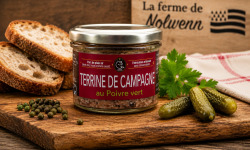 La ferme de Nolwenn - Terrine de Campagne au poivre vert 90g