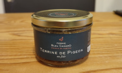 Ferme Bleu Canard - Terrine de pigeons au foie 180g