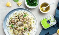 La Perle des Dieux - Sardines au pesto d'algues BIO - lot de 4 boîtes
