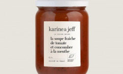 Karine & Jeff - Soupe fraîche de tomate et concombre à la menthe 6x50cl