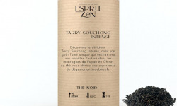 Esprit Zen - Thé Noir " Tarry Souchong " Intense - Fumé- Boite de 100g