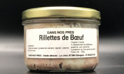 Dans nos Prés - Rillettes de bœuf 190g