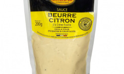 Etablissements JC David - Sauce Sachet au Beurre Citron et à la crème fraîche 200g x 10