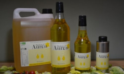 Huilerie d'Auron - Huile vierge de tournesol BIO 1L