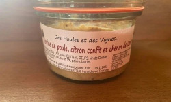 Des Poules et des Vignes à Bourgueil - Terrine de poule , citron confit et chenin de Loire