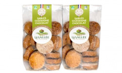La vallée des chataigniers - Lot d'un sachet de sablé au sucre et au chocolat