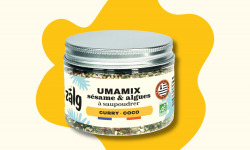 Zalg - UMAMIX : sésame & algues à saupoudrer - Curry & Coco 50g