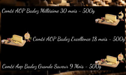 Constant Fromages & Sélections - Colis découverte - 3 Affinages de Comté