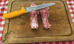 Ferme Guillaumont - Tête et cou de lapin X 2