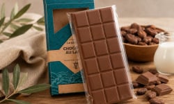 Chaloin Chocolats - Tablette chocolat lait gingembre confit