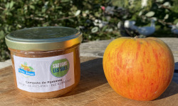 Ferme Sinsac - Compote de pommes du jardin maison 200 grs