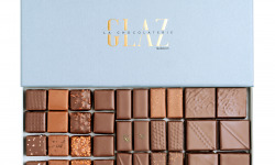 Glaz la chocolaterie de la presqu’île - Coffret "Houat" assortiment ganaches et pralinés