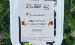 Les Glaces du Semnon - La Mémère - Glace Pate à Tartiner 100% Bio 4x2,5L