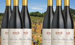 Château Saint Estève d'Uchaux - VIN DE FÊTES - Grande Réserve Rouge 2017 BIO AOP Villages Massif d'Uchaux  x6