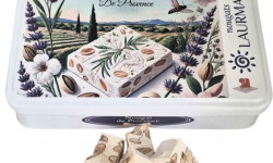 Nougats Laurmar - Boite métal dominos nougat tradition de Provence