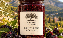L'OLIVERAIE DU COUDON - CONFITURE DE MÛRES BIO ## 720GR ##