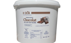 Bastidarra - Ekia - Crème dessert artisanale chocolat- SEAU DE 5kg