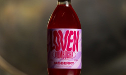 LOVEN Crew - Brasserie L'Indispensable - Kombucha Jasberry (thé vert jasmin & framboise) - 12x33cl