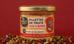 Les Nouvelles Fermes - Rillettes de truite aux 5 baies 90g
